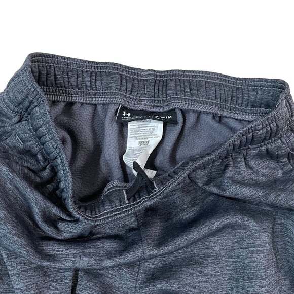 Under Armour Men's Size Medium Coldgear Loose Fit Sweatpants Gym Sports Fitness - Picture 3 of 4